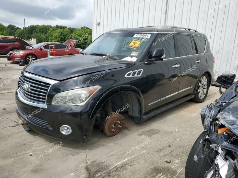 INFINITI QX56 2013 black 4dr spor gas JN8AZ2NE9D9042456 photo #1