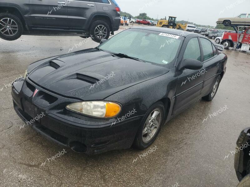 PONTIAC GRAND AM G 2004 black sedan 4d gas 1G2NW52E64C123885 photo #1