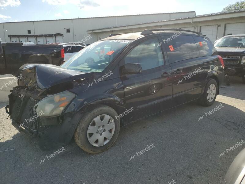 NISSAN QUEST S 2005 black sports v gas 5N1BV28U25N119932 photo #1