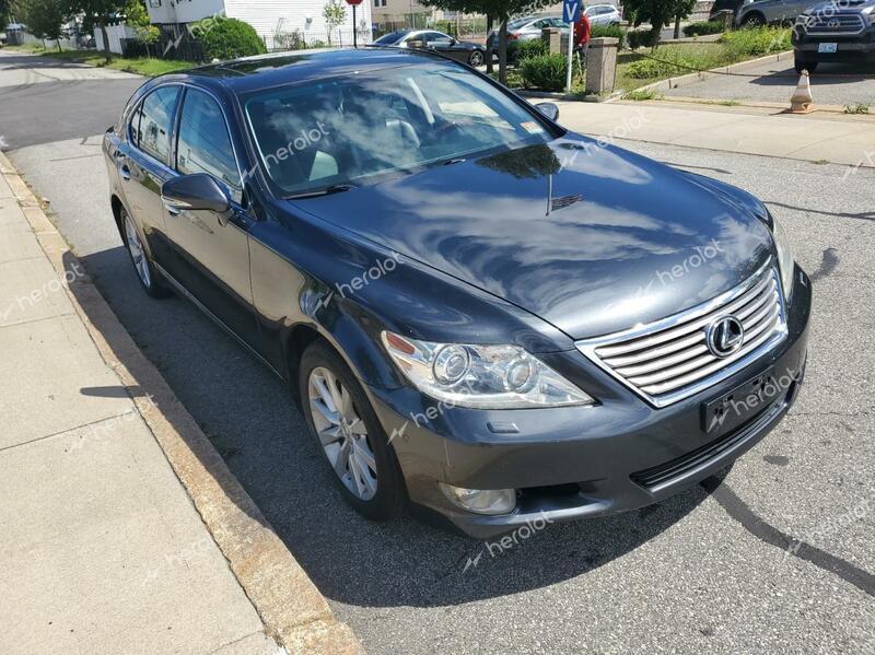 LEXUS LS 460 2010 charcoal  gas JTHCL5EF4A5008636 photo #1