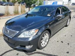 LEXUS LS 460 2010 charcoal  gas JTHCL5EF4A5008636 photo #3