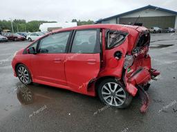 HONDA FIT SPORT 2012 red hatchbac gas JHMGE8H55CC027419 photo #3