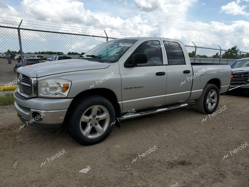 DODGE RAM 1500 S 2007 silver  flexible fuel 1D7HA18P27S226083 photo #1