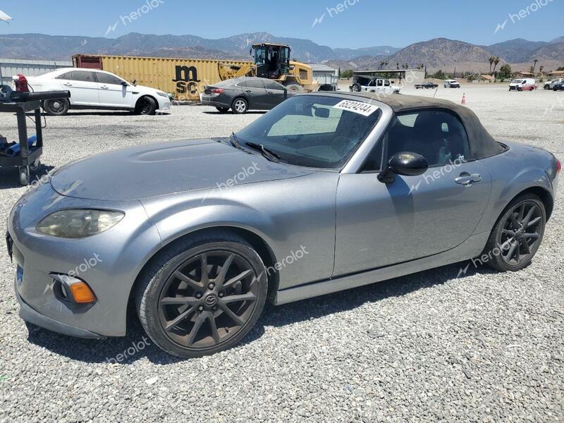 MAZDA MX-5 MIATA 2013 silver  gas JM1NC2LFXD0227033 photo #1