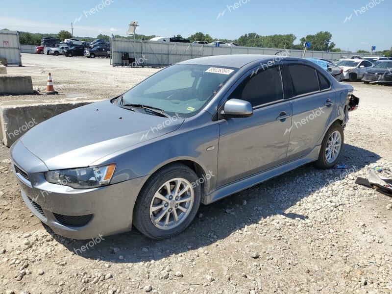 MITSUBISHI LANCER ES/ 2014 gray  gas JA32U2FU9EU000516 photo #1