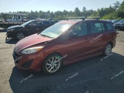 MAZDA 5 2012 red  gas JM1CW2DL6C0126864 photo #2