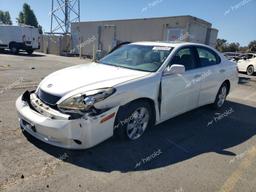 LEXUS ES 330 2005 white  gas JTHBA30G155076792 photo #2