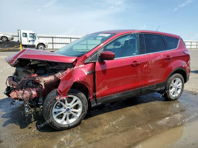 FORD ESCAPE SE 2017 red 4dr spor gas 1FMCU9G99HUA83180 photo #1