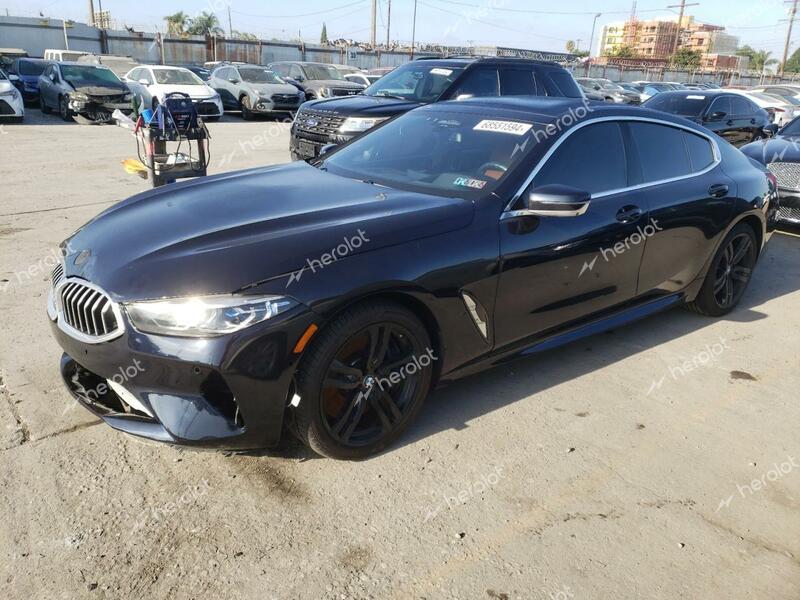 BMW M850XI 2020 black  gas WBAGV8C08LCE52579 photo #1