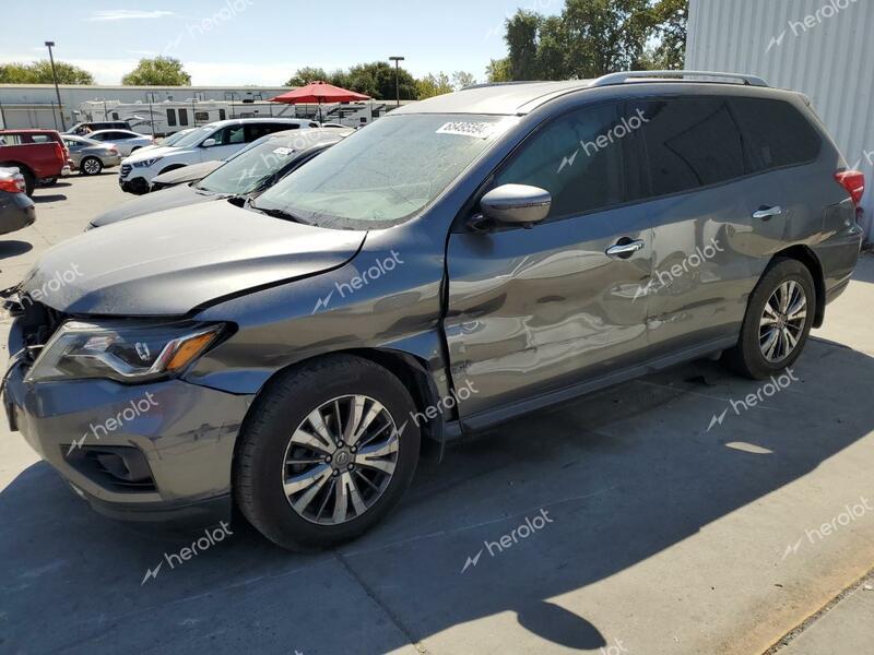 NISSAN PATHFINDER 2018 gray  gas 5N1DR2MN3JC660960 photo #1