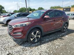 HYUNDAI TUCSON LIM 2016 burgundy 4dr spor gas KM8J3CA25GU159379 photo #2