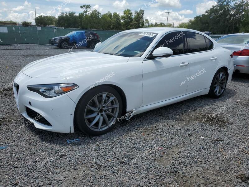 ALFA ROMEO GIULIA 2018 white  gas ZARFAEBN5J7563363 photo #1