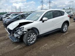 MAZDA CX-5 GT 2015 white  gas JM3KE4DY5F0550621 photo #2