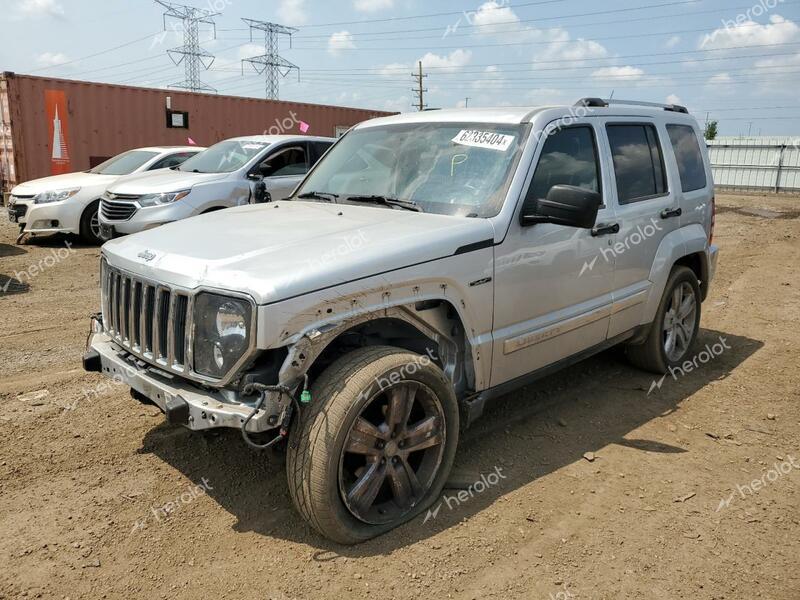 JEEP LIBERTY JE 2012 silver 4dr spor gas 1C4PJLFK0CW106987 photo #1