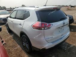 NISSAN ROGUE S 2016 white  gas 5N1AT2MVXGC786505 photo #3