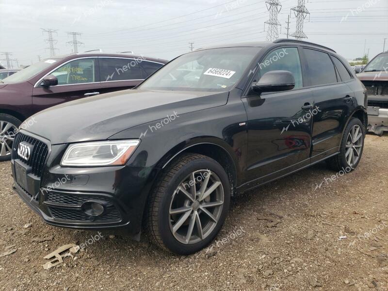 AUDI Q5 TDI PRE 2016 black  diesel WA1DVAFP4GA018688 photo #1