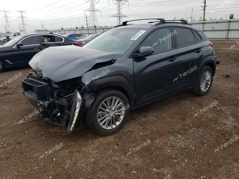 HYUNDAI KONA SEL 2020 gray  gas KM8K2CAA0LU447951 photo #1