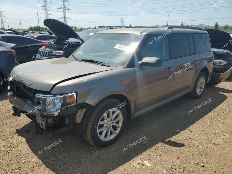 FORD FLEX SE 2014 gray  gas 2FMGK5B86EBD25312 photo #1