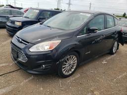 FORD C-MAX SEL 2013 black  hybrid engine 1FADP5BU4DL547485 photo #2