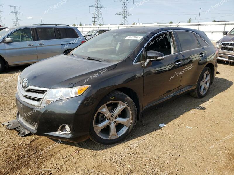 TOYOTA VENZA LE 2013 black 4dr spor gas 4T3BK3BB3DU083573 photo #1