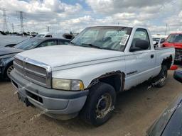 DODGE RAM 1500 2001 white pickup gas 1B7HC16X91S164017 photo #2