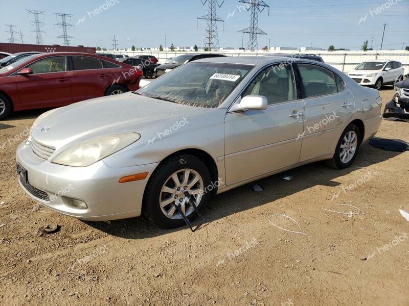 LEXUS ES 330 2004 silver  gas JTHBA30G545034043 photo #1