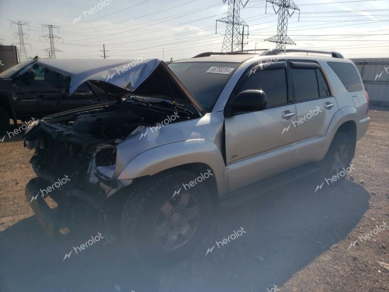 TOYOTA 4RUNNER SR 2007 silver 4dr spor gas JTEZU14R378082422 photo #1