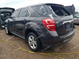 CHEVROLET EQUINOX LS 2016 gray  gas 2GNALBEK6G6305254 photo #3