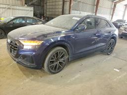 AUDI Q8 PREMIUM 2019 blue  gas WA1EVAF16KD016206 photo #2