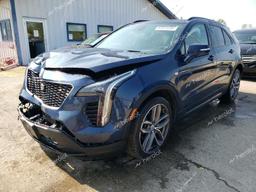 CADILLAC XT4 SPORT 2019 blue  gas 1GYFZFR41KF135538 photo #2