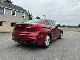 BMW X6 XDRIVE5 2015 red 4dr spor gas 5UXKU6C59F0F93634 photo #4