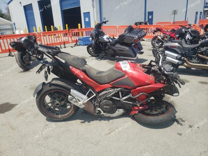 DUCATI MULTISTRAD 2013 red  gas ZDM12BSW3DB000939 photo #1