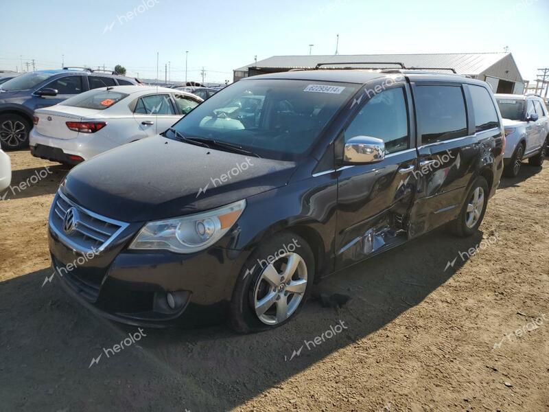 VOLKSWAGEN ROUTAN SEL 2011 black  flexible fuel 2V4RW6DG2BR645781 photo #1