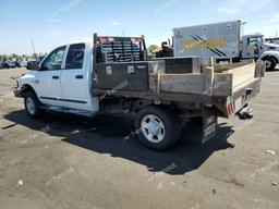 DODGE RAM 2500 S 2007 white crew pic diesel 3D7KS28C87G701801 photo #3