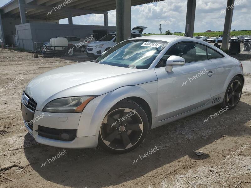 AUDI TT 2.0T 2008 silver  gas TRUAF38J781033400 photo #1