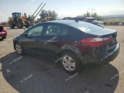 KIA FORTE LX 2016 black sedan 4d gas KNAFK4A62G5545156 photo #3