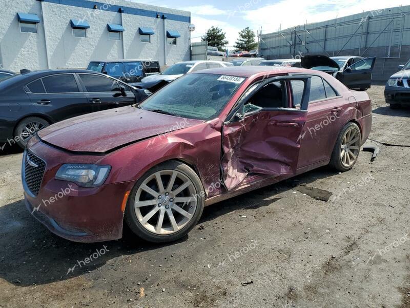 CHRYSLER 300 TOURIN 2018 red  flexible fuel 2C3CCAAG0JH320751 photo #1