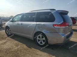 TOYOTA SIENNA LE 2012 silver  gas 5TDKK3DC6CS205557 photo #3