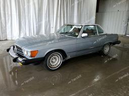 MERCEDES-BENZ 380 SL 1983 blue roadster gas WDBBA45A2DB028566 photo #2