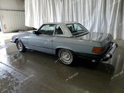 MERCEDES-BENZ 380 SL 1983 blue roadster gas WDBBA45A2DB028566 photo #3