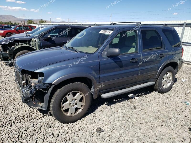 FORD ESCAPE XLT 2006 blue  gas 1FMCU93146KA98484 photo #1