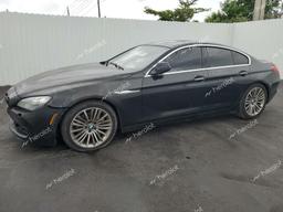 BMW 650 I 2013 black sedan 4d gas WBA6B2C50DDG66510 photo #2