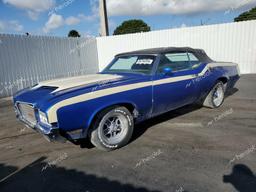 OLDSMOBILE CUTLASS SU 1972 blue   3J67K2M160111 photo #2