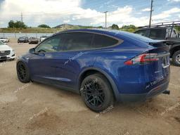 TESLA MODEL X 2016 blue 4dr spor electric 5YJXCBE24GF011042 photo #3