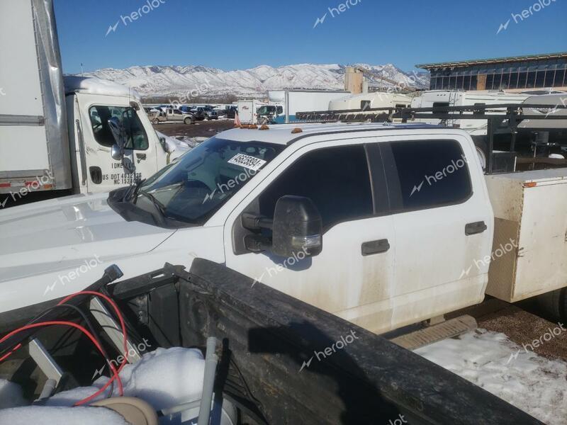 FORD F550 SUPER 2019 white  diesel 1FD0W5HT3KED55594 photo #1