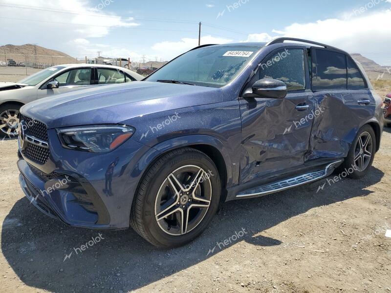 MERCEDES-BENZ GLE 450E 4 2024 blue  hybrid engine 4JGFB4GB5RB134048 photo #1