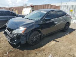 NISSAN SENTRA S 2014 black  gas 3N1AB7AP1EY285035 photo #2