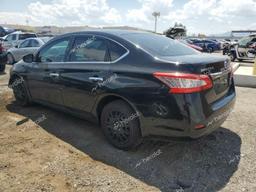 NISSAN SENTRA S 2014 black  gas 3N1AB7AP1EY285035 photo #3