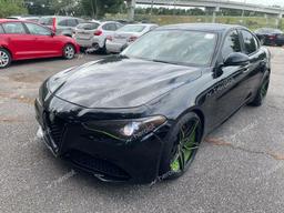 ALFA ROMEO GIULIA 2018 black  gas ZARFAEBN8J7597281 photo #3