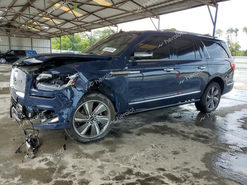 LINCOLN NAVIGATOR 2019 blue  gas 5LMJJ3LT8KEL20366 photo #1